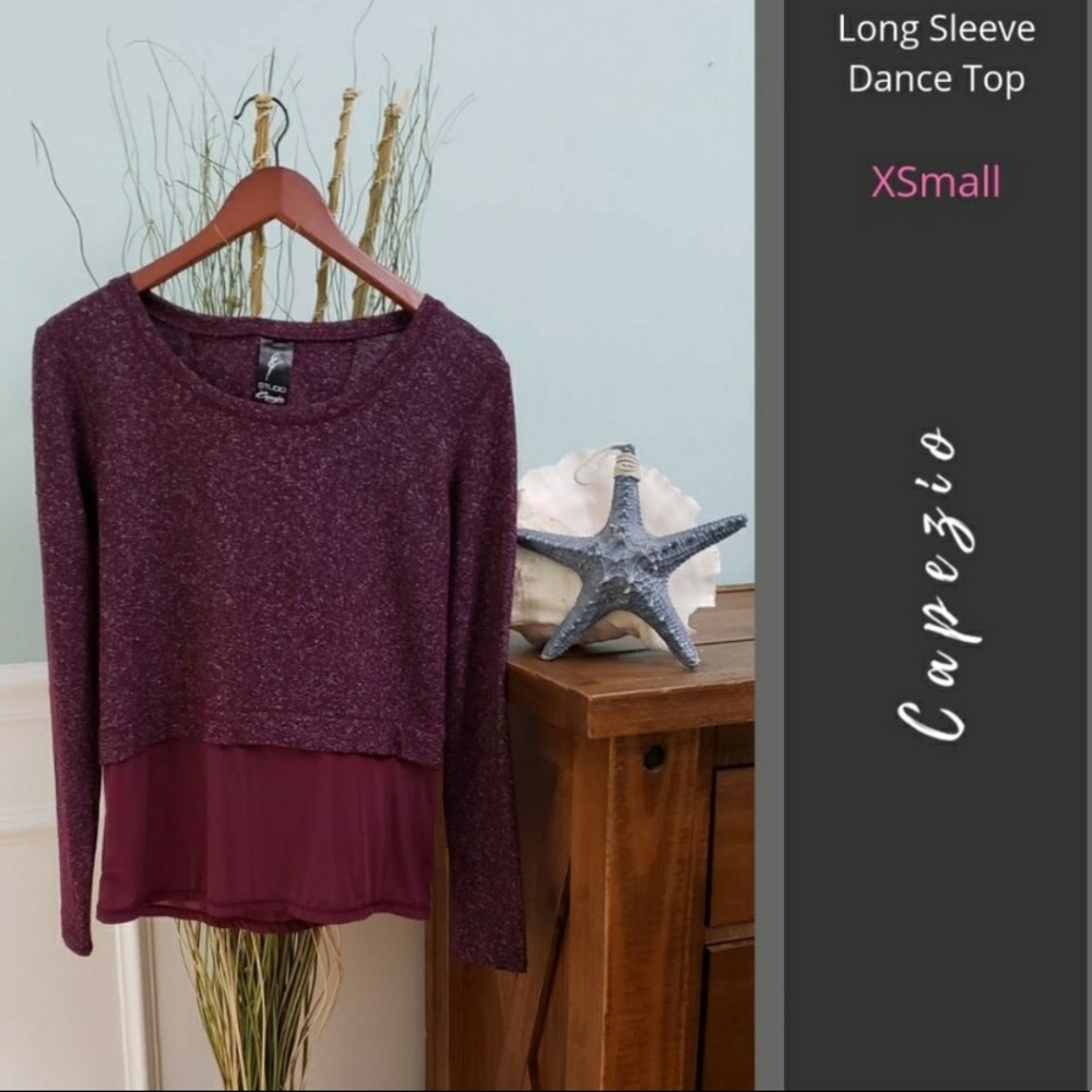 Capezio | Long Sleeve Dance Top